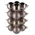GLASS BALL TITAN GREY 80MM P/16 NM