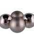 GLASS BALL TITAN GREY 100MM P/4 NM