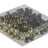 GLASS BALL PINE GREEN 20MM P/144