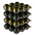 GLASS BALL PINE GREEN 57MM P/36