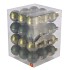 GLASS BALL PINE GREEN 57MM P/36