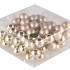 GLASS BALL AUTUMN BLONDE 30MM P/72