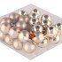 GLASS BALL AUTUMN BLONDE 40MM P/36