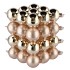 GLASS BALL AUTUMN BLONDE 57MM P/36