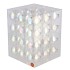 GLASS BALL CLEAR PEARL 57MM P/36