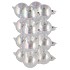 GLASS BALL CLEAR PEARL 80MM P/16