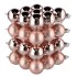 GLASS BALL SMOKEY ROSE 57MM P/36