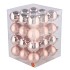 GLASS BALL SMOKEY ROSE 57MM P/36