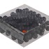 GLASS BALL COMBI BLACK 25MM P/144