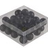 GLASS BALL COMBI BLACK 40MM P/36