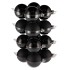 GLASS BALL COMBI BLACK 80MM P/16