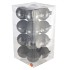 GLASS BALL COMBI BLACK 80MM P/16
