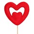 PICK HART RED DUBBEL 7X50CM P/25 NM