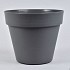 POT KUNSTSTOF ANTRACIET 20X17CM