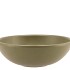 VINCI ARMY GREEN BOWL LOW 20X7CM