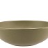 VINCI ARMY GREEN BOWL LOW 30X9CM