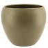 VINCI ARMY GREEN FLOWER POT  22X19CM