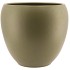 VINCI ARMY GREEN FLOWER POT 31X28CM NM