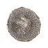 WICKER BASKET POT ROUND GREY  22X18CM