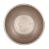 VINCI CHAMPAGNE BOWL LOW 25X8CM
