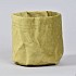 VELOURS PLANTBAG GREEN 12X13CM