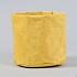 VELOURS PLANTBAG OKER 12X13CM