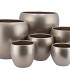 VINCI CHAMPAGNE FLOWER POT 17X15CM