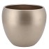 VINCI CHAMPAGNE FLOWER POT 22X19CM