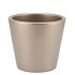 VINCI CHAMPAGNE CONTAINER POT 15X13CM
