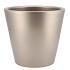 VINCI CHAMPAGNE CONTAINER POT 24X22CM NM