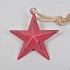 STER METAAL HANGER ROOD 18X15X5CM
