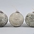 MARBLE ORNAMENT 15CM GREEN ASS P/1