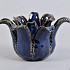 WAXINE SUCCULENT DEEP BLUE 17X8CM L