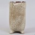 ST TROPEZ VAAS LICHTGRIJS 13X25CM