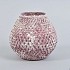 MARBLE RED GLAS THANE 17X16CM P/1