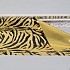 FOLIE CUTTING BOX ZEBRA GOLD 60CM PER 50 METER