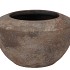 BALI INDONESIAN GREY BOWL D25X16CM