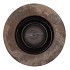 BALI INDONESIAN GREY BOWL D25X16CM