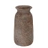 BALI INDONESIAN GREY VASE 16X30CM
