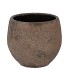 BALI INDONESIAN GREY POT 18X16CM