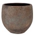 BALI INDONESIAN GREY POT 30X27CM