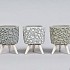 POT OP VOET RING BASIC 8X11CM ASSORTI PER STUK