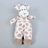 ZAZA-ZOO GIRAFFE RAMMELAAR KNUFFEL 25X15X7CM