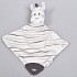 ZAZA-ZOO ZEBRA KNUFFELDOEK 30X23X6CM