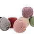 RIBBON MACRAME CORD 12 OLD PINK 50MX5MM NM