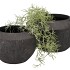 BALI BLACK COAL BOWL D25X16CM