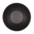 VINCI MATT BLACK BOWL LOW 25X8CM