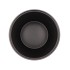 VINCI MATT BLACK FLOWER POT 14X13CM