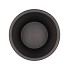 VINCI MATT BLACK CONTAINER POT 18X16CM