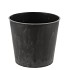 MELAMINE GREY POT 17X13X16CM NM